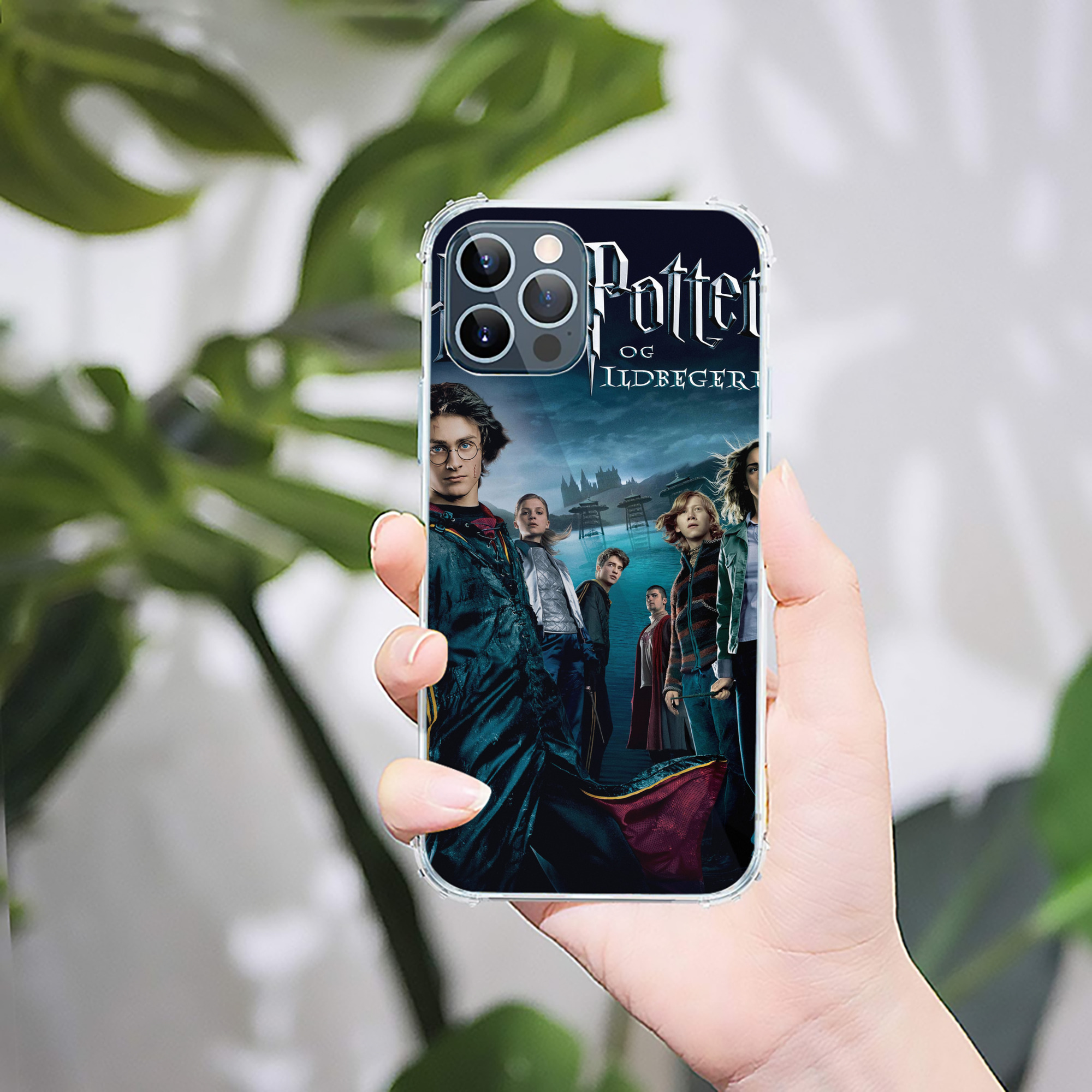 （画像用） Harry Potter ハリー・ポッターシリーズ 【iPhone 12シリーズ対応】透明スマホケース（クリアソフトケース）